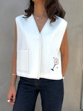 White Khayyam vest