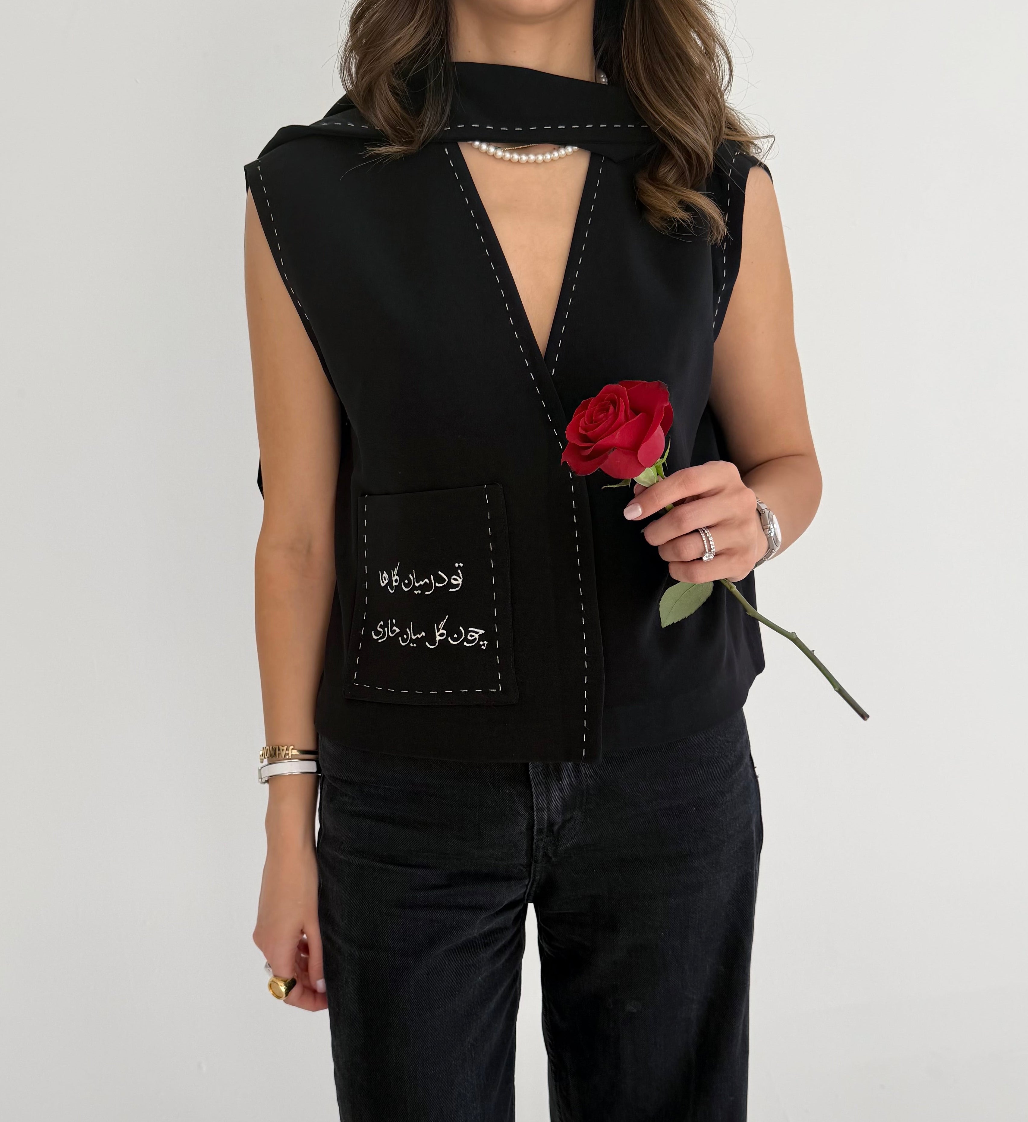 Gol Vest with Scarf