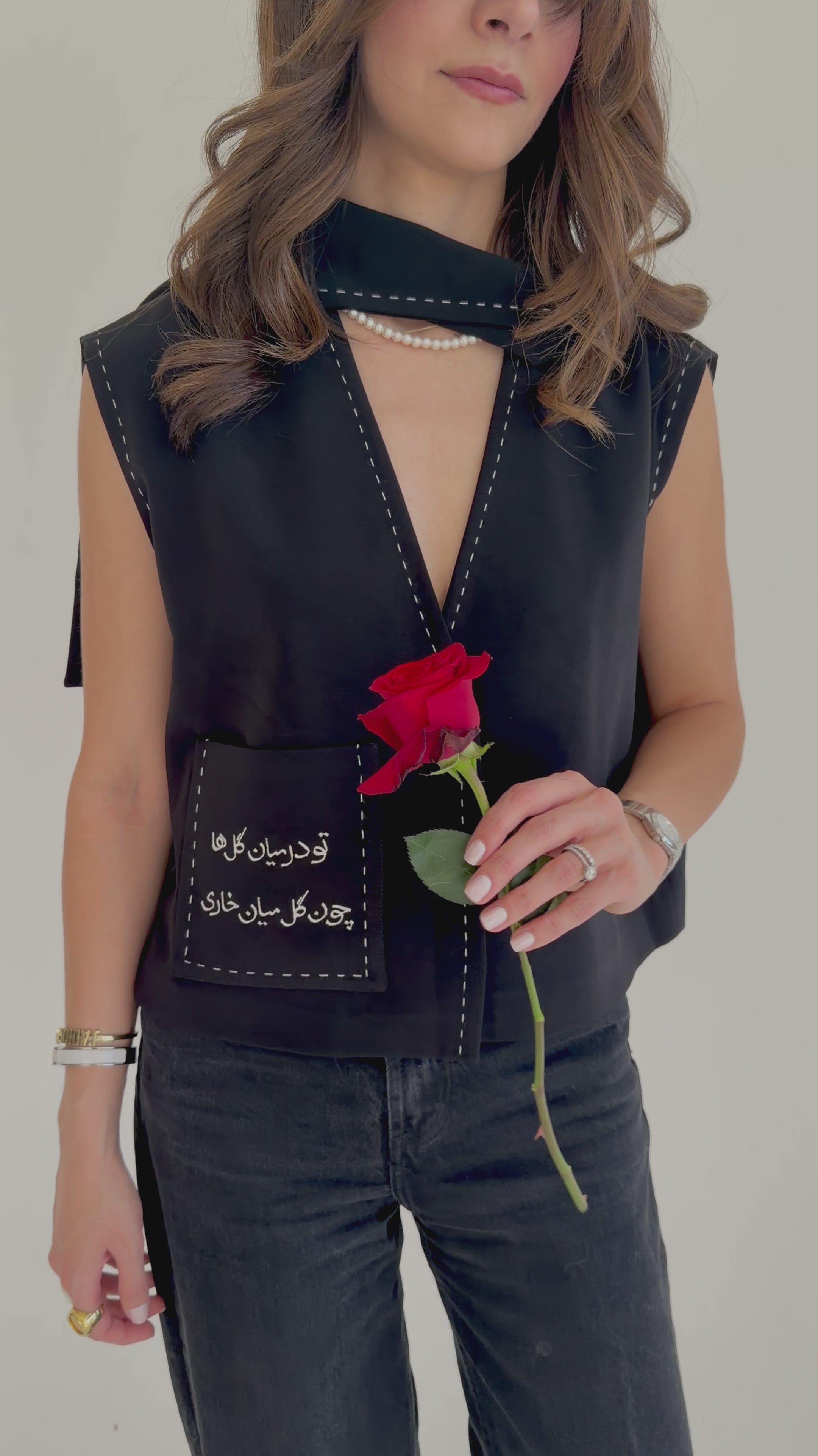 Gol Vest with Scarf